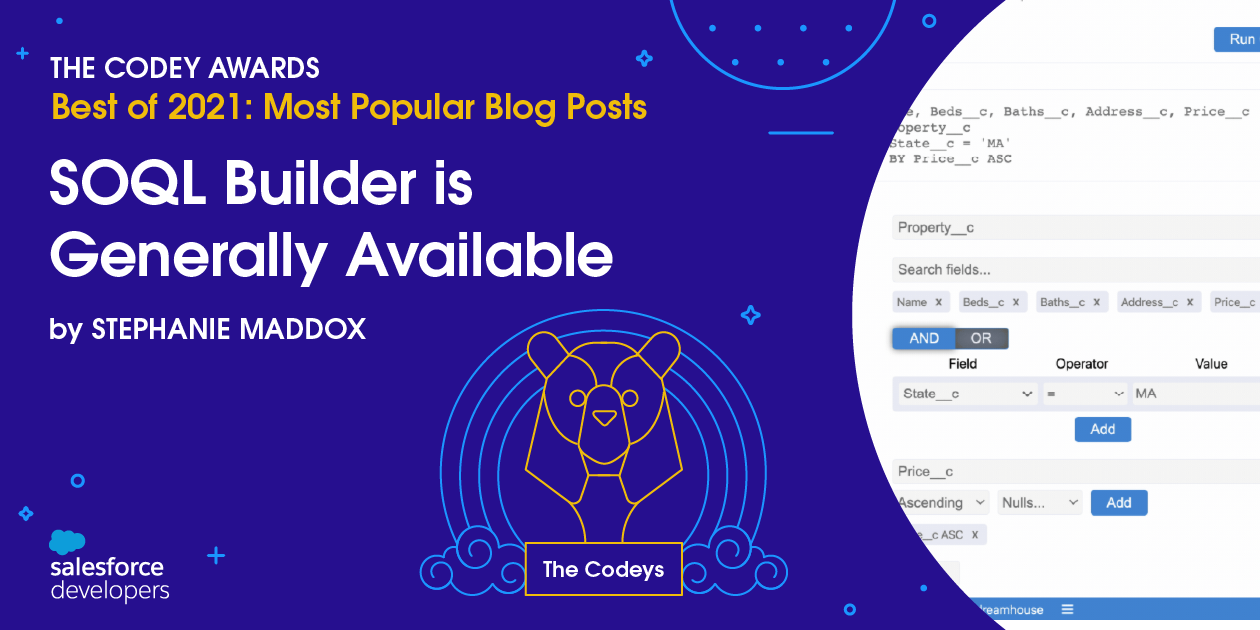 SOQL Builder is Generally Available