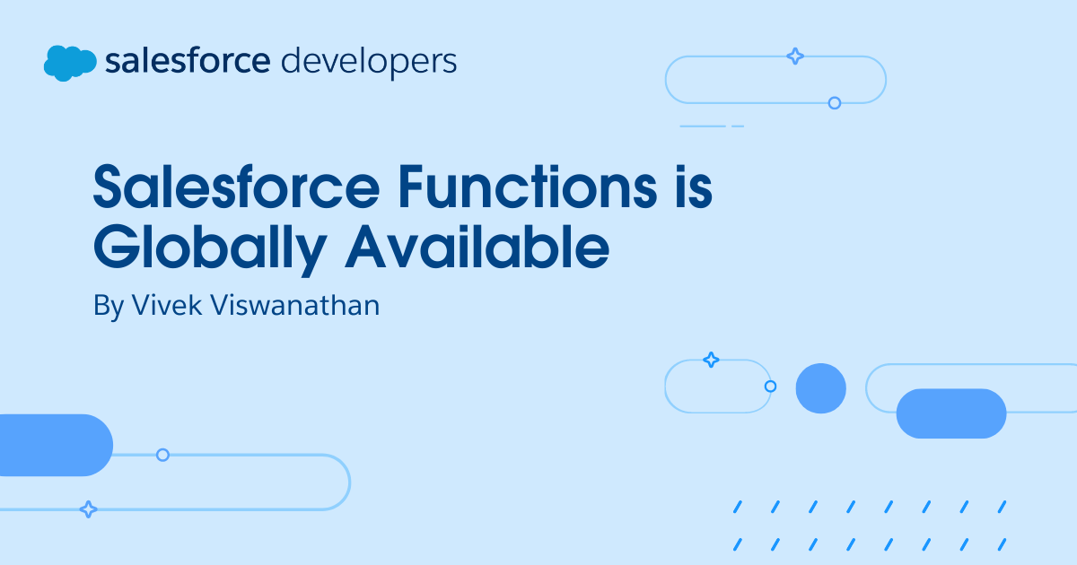 Salesforce Functions is Globally Available