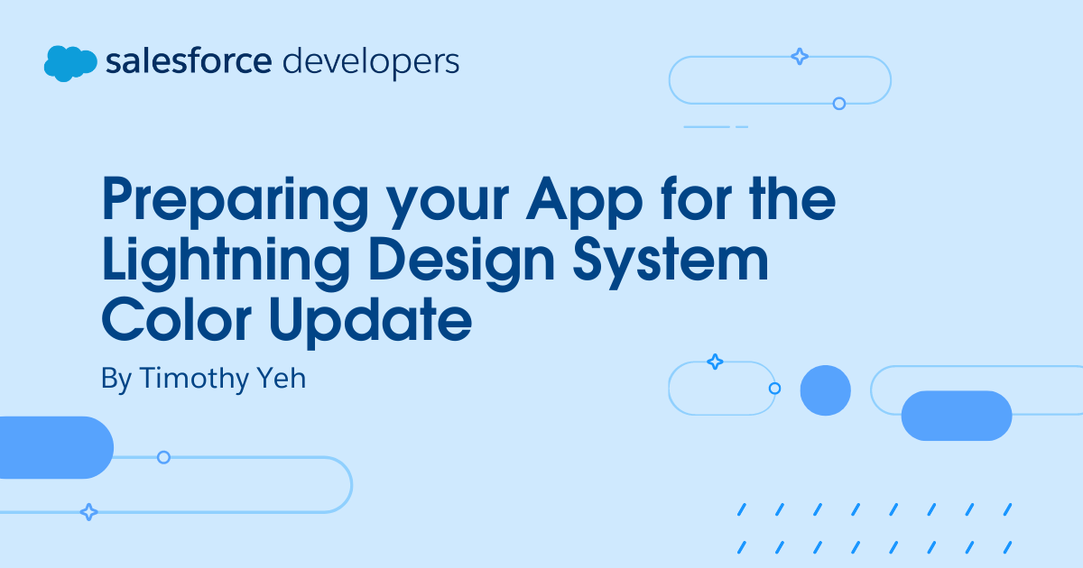 Preparing your App for the Lightning Design System Color Update