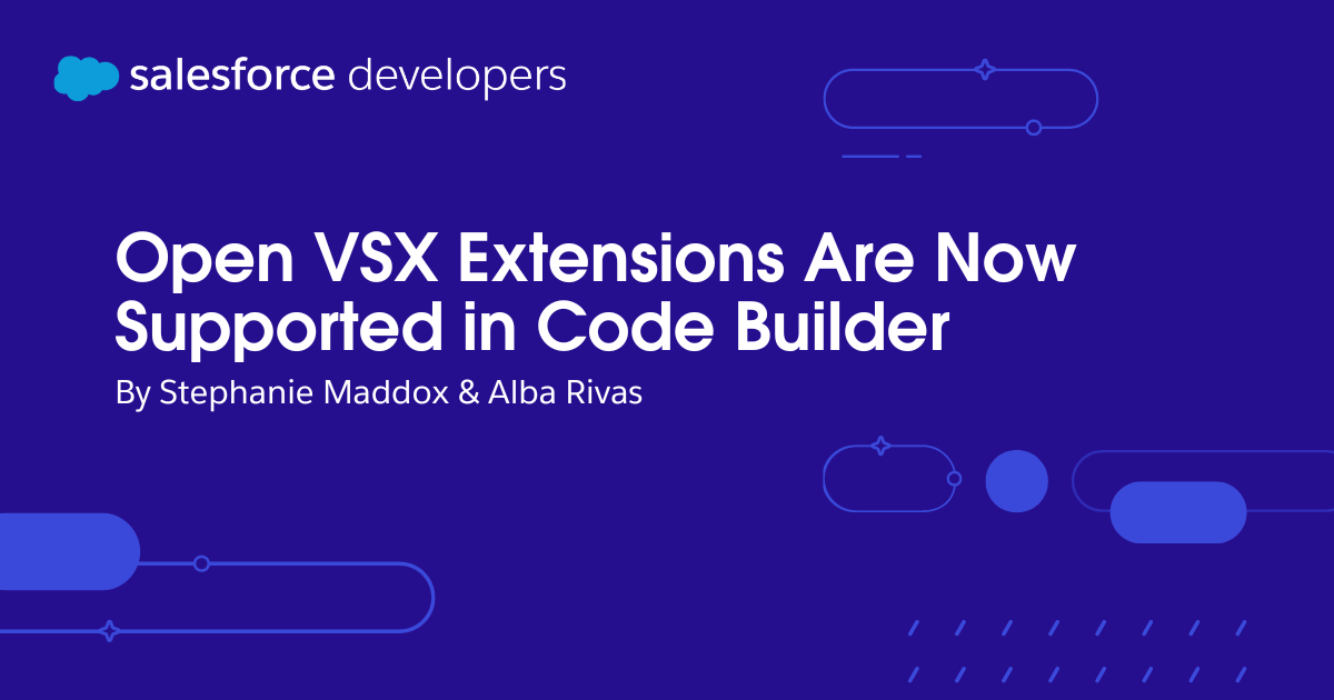Open VSX Extensions Are Now Supported in Code Builder