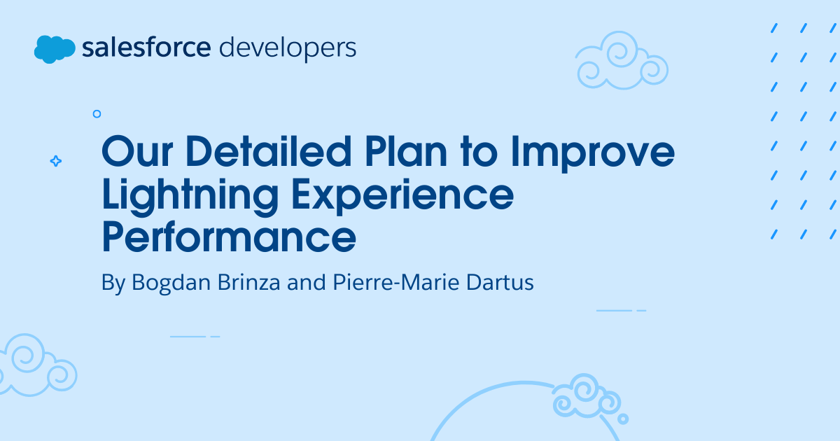 Our Detailed Plan to Improve Lightning Experience Performance
