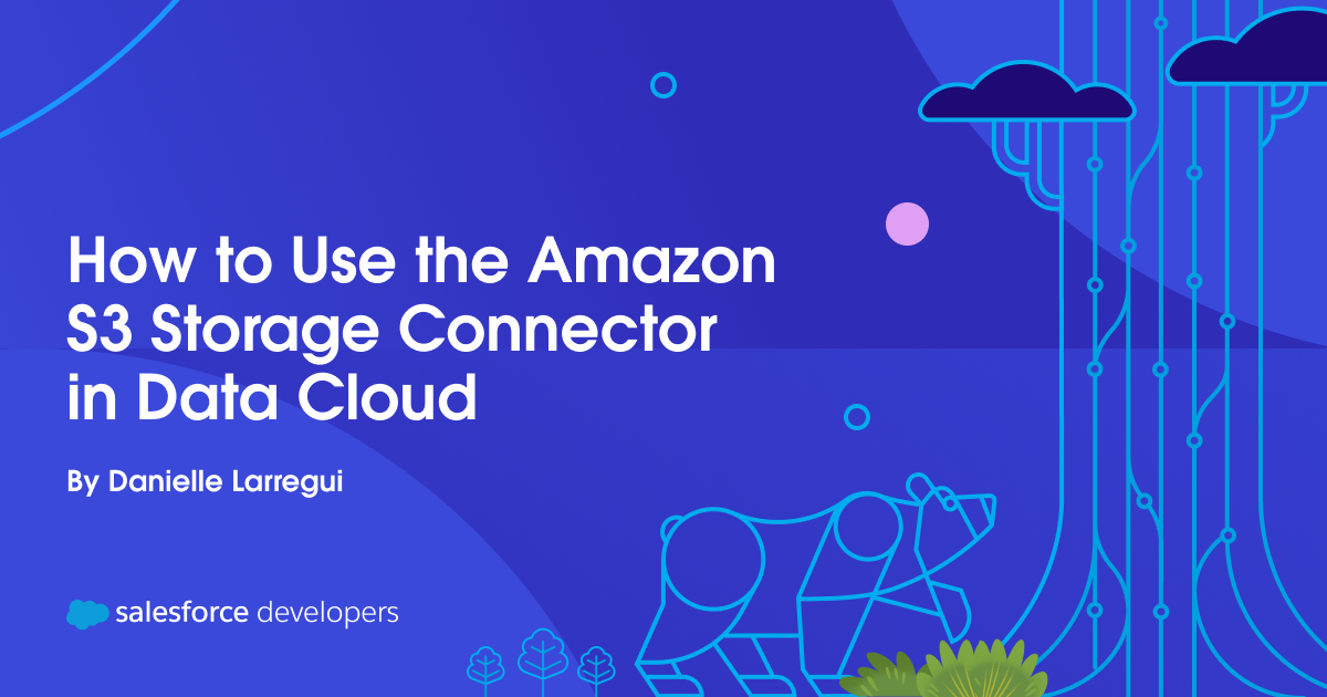 How to Use the Amazon S3 Storage Connector in Data Cloud