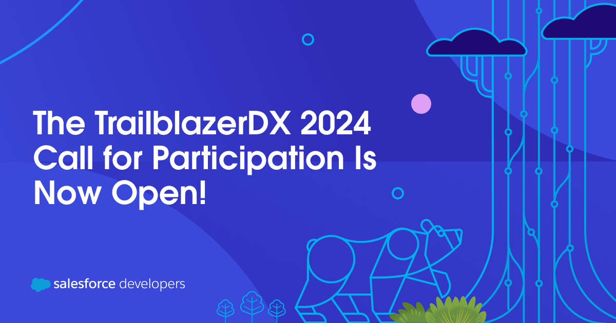 The TrailblazerDX 2024 Call for Participation Is Now Open!