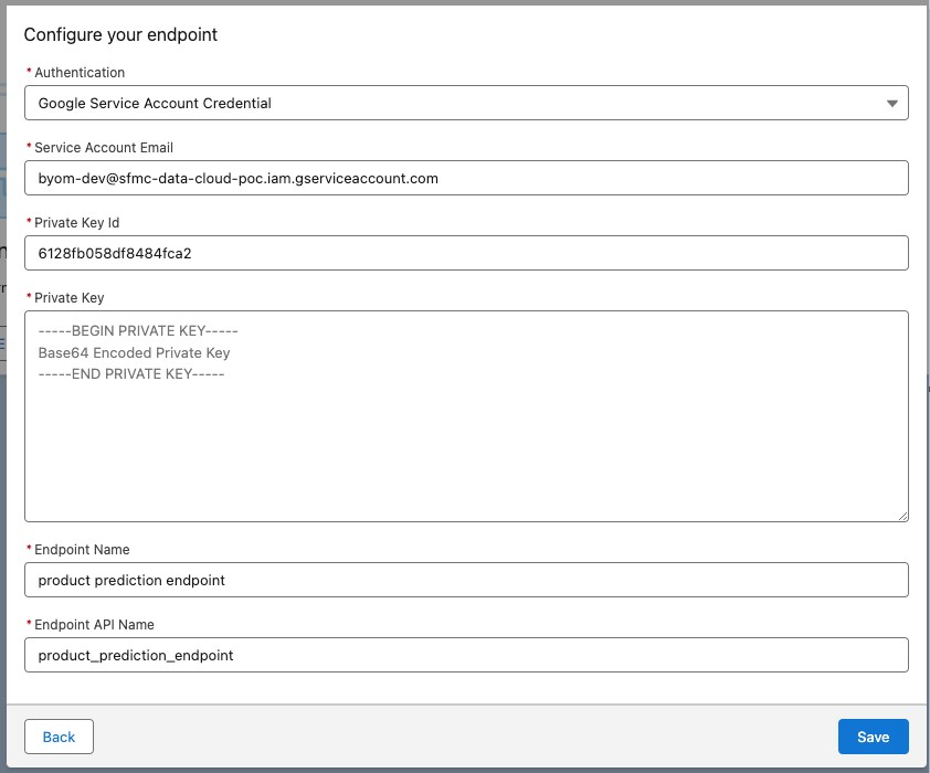 New authentication method using Google Service account credentials.