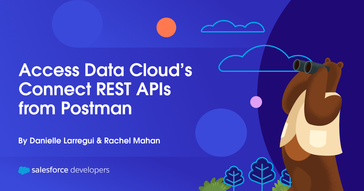 Access Data Cloud’s Connect REST APIs from Postman
