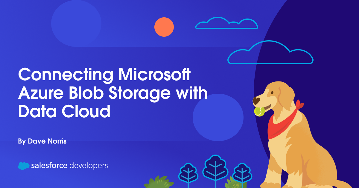 Connecting Microsoft Azure Blob Storage with Data Cloud