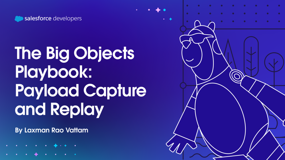 The Big Objects Playbook: Payload Capture and Replay
