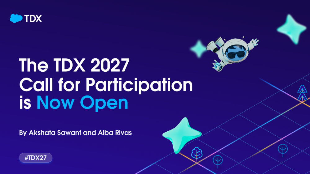 The TDX 2027 Call for Participation Is Now Open