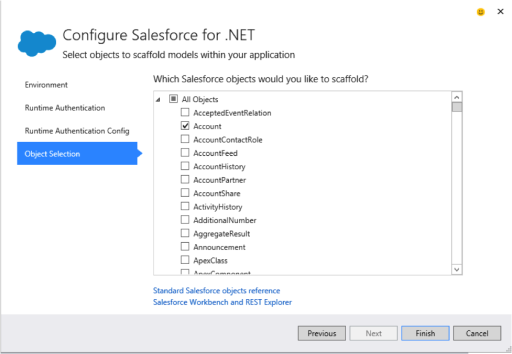 Configuring Salesforce for .Net