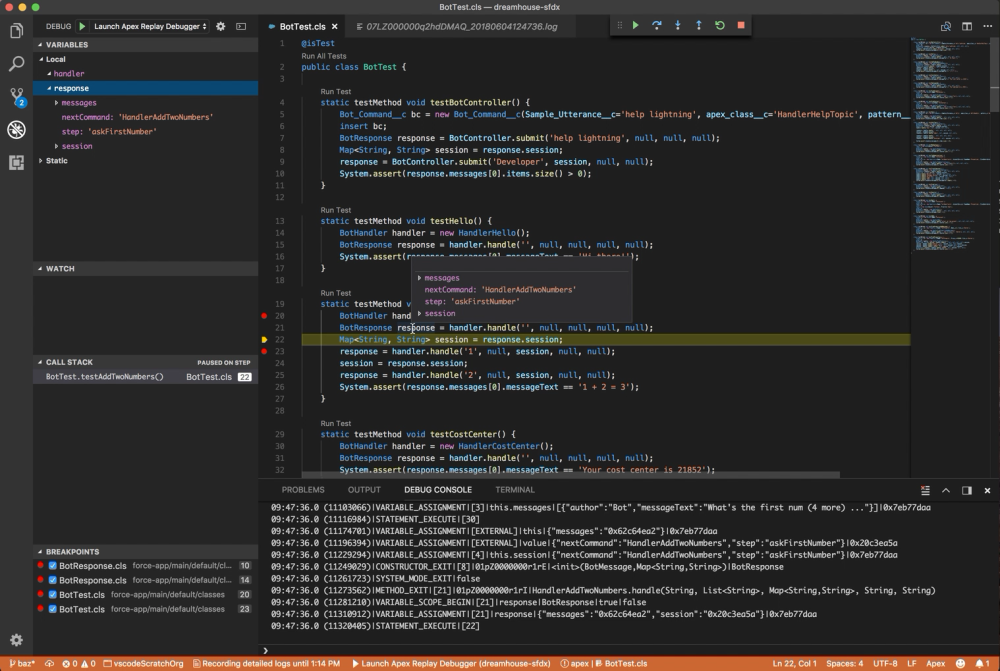 Salesforce For Vs Code Apex Replay Debugger And More Salesforce Developers Blog