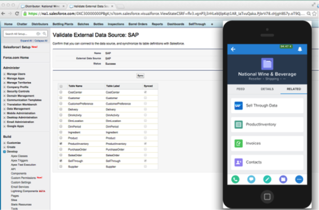 Access Salesforce Data From External Sources With Lightning Connect Salesforce Developers Blog