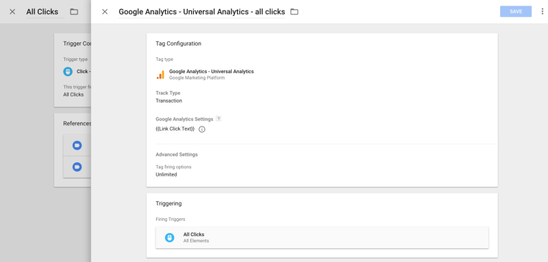 Finish configuring GTM Tags