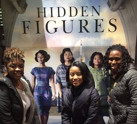 Victoria Pannell at Hidden Figures STEM event in Harlem