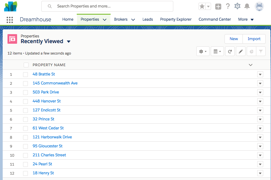 Listview density has been increased in Lightning Experience.